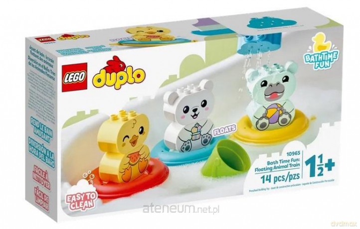 LEGO DUPLO 10965 (4szt) Zabawa w kąpieli: pociąg [KLOCKI]