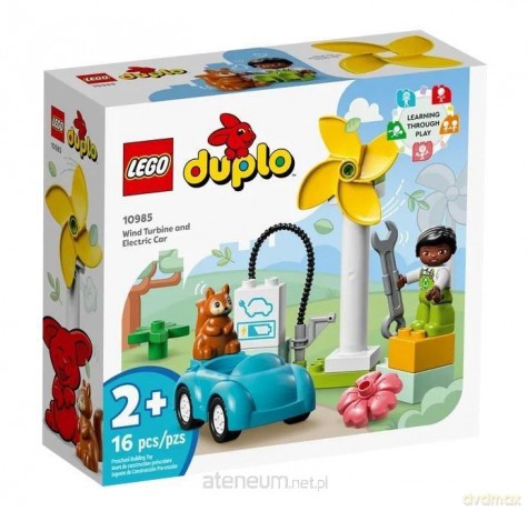 LEGO DUPLO 10985 (6szt) Turbina wiatrowa samochód [KLOCKI]