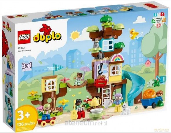 LEGO DUPLO 10993 (3szt) Domek na drzewie [KLOCKI]