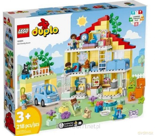 LEGO DUPLO 10994 (2szt) Dom rodzinny 3w1 [KLOCKI]