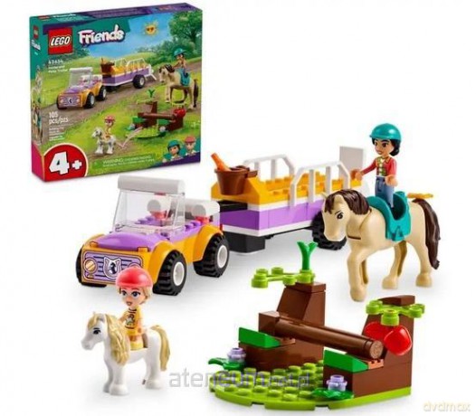 LEGO FRIENDS 42634 (8szt) Przyczepka dla konia.. [KLOCKI]