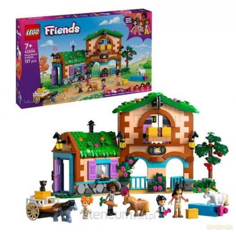 LEGO FRIENDS 42654 (3szt) Ranczo kucyków i stajn [KLOCKI]
