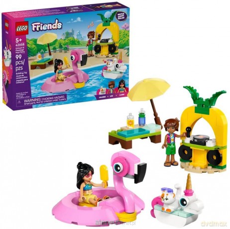 LEGO FRIENDS 42658 (4szt) Impreza na basenie [KLOCKI]