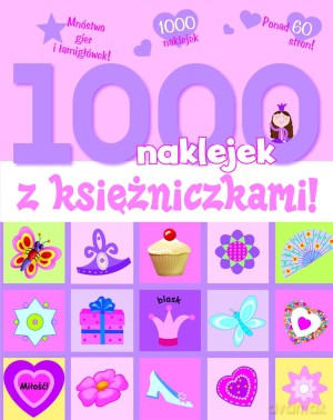 1000 naklejek z księżniczkami! [KSIĄŻKA]