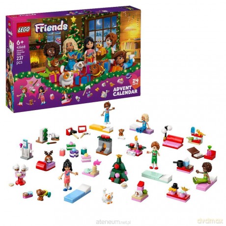 LEGO FRIENDS 42668 (3szt) Kalendarz adwent 2025 [KLOCKI]