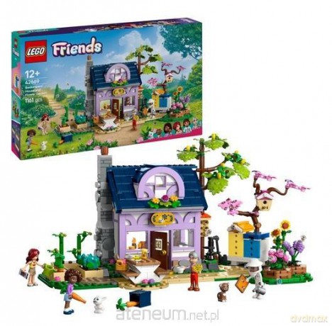 LEGO FRIENDS 42669 (3szt) Dom pszczelarzy i kwiat [KLOCKI]