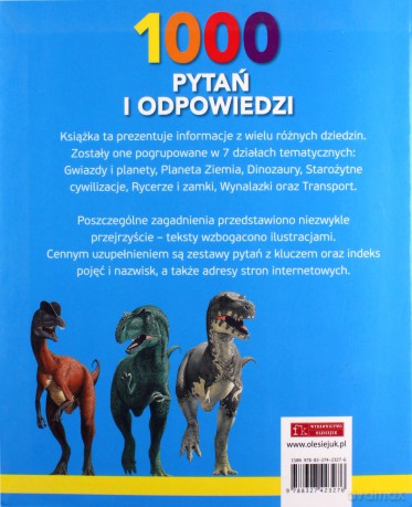 1000 pytań i odpowiedzi. Baza faktów - Robin Kerrod, Sarah Reed, Wendy Madgwick, Fergus Collins, Philip Brooks [KSIĄŻKA]