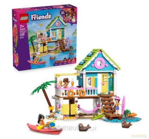 LEGO FRIENDS 42699 (3szt) Domek na plaży z fokami [KLOCKI]