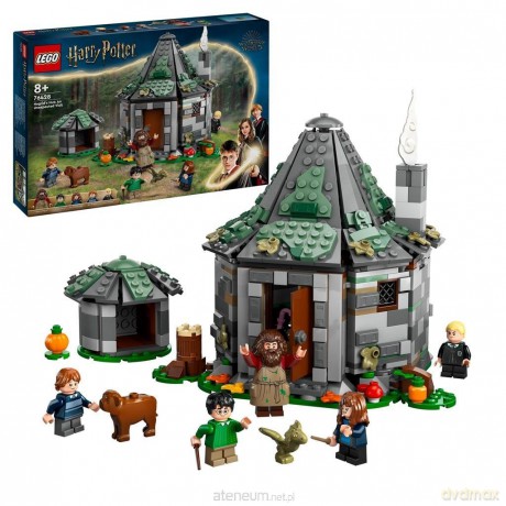 LEGO HARRY POTTER 76428 (3szt) Chatka Hagrida [KLOCKI]