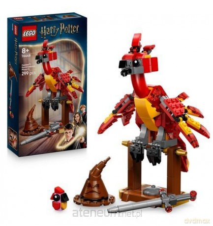 LEGO HARRY POTTER 76448 (4szt) Fawkes: feniks [KLOCKI]