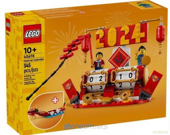 LEGO ICONIC 40678 (3szt) Kalendarz festiwalowy [KLOCKI]