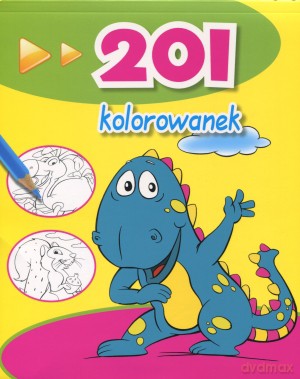 201 kolorowanek [KSIĄŻKA]