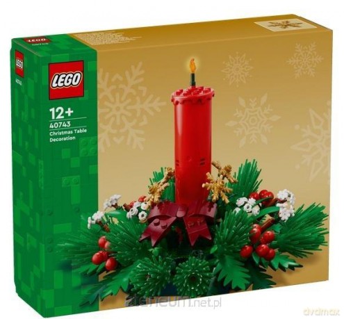 LEGO ICONIC 40743 (5szt)Świąteczna dekoracja stoł [KLOCKI]