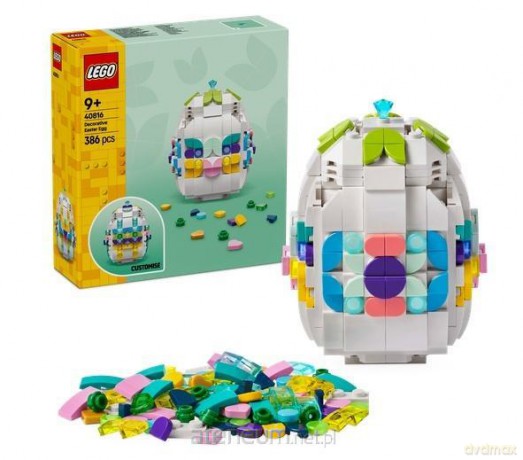 LEGO ICONIC 40816 (6szt) Dekoracyjna pisanka [KLOCKI]