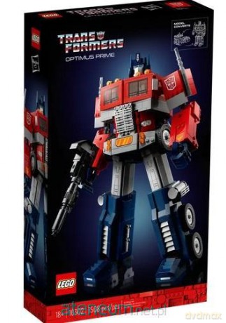 LEGO ICONS 10302 (2szt) Optimus Prime [KLOCKI]
