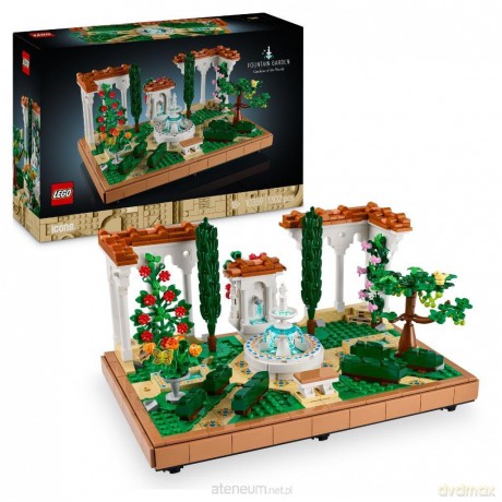LEGO ICONS 10359 (2szt) Fontanna w ogrodzie [KLOCKI]