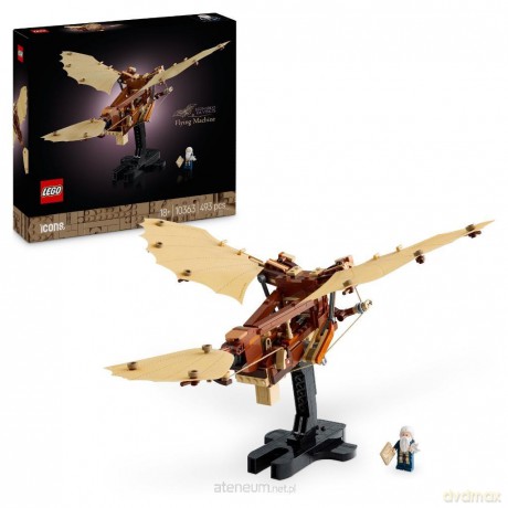 LEGO ICONS 10363 (4szt) Maszyna latająca Leonarda [KLOCKI]
