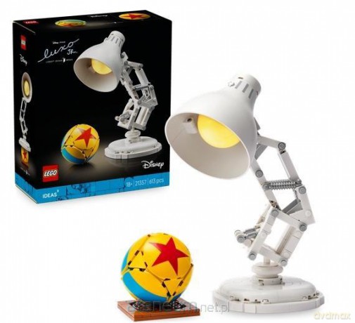 LEGO IDEAS 21357 (4szt) Disney Pixar Luxo Jr. [KLOCKI]