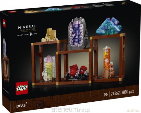 LEGO IDEAS 21362 (3szt) Kolekcja minerałów V29 [KLOCKI]