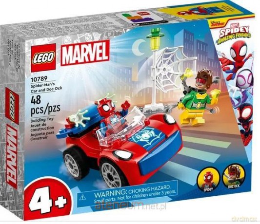 LEGO MARVEL 10789 (4szt) Samochód Spider-Mana [KLOCKI]