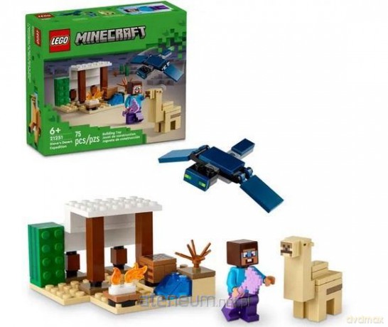 LEGO MINECRAFT 21251 (4szt) Pustynna wyprawa Stev [KLOCKI]
