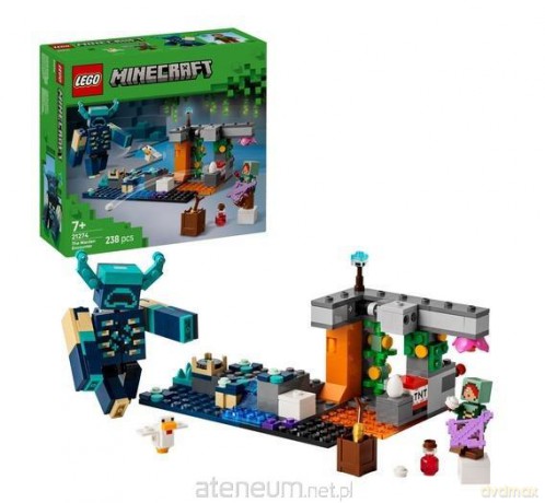 LEGO MINECRAFT 21274 (6szt) Spotkanie ze strażnik [KLOCKI]