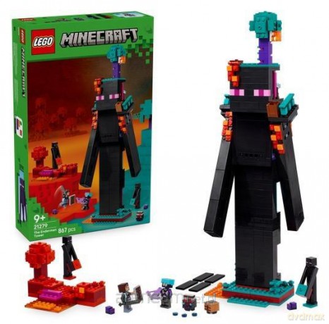 LEGO MINECRAFT 21279 (2szt) Wieża endermana [KLOCKI]