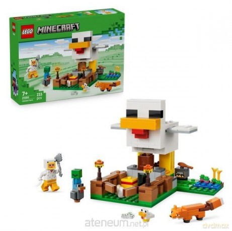 LEGO MINECRAFT 21585 (6szt) Farma kurczaków [KLOCKI]