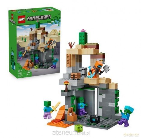 LEGO MINECRAFT 21587 (4szt) Loch zombie [KLOCKI]
