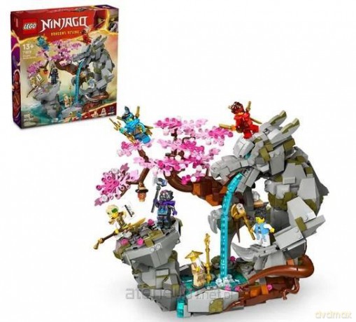 LEGO NINJAGO 71819 (3szt) Świątynia Smoczego Kam. [KLOCKI]