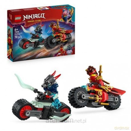 LEGO NINJAGO 71838 (4szt) Wyścig motocyklowy Kaia [KLOCKI]