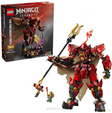 LEGO NINJAGO 71846 (3szt) Mech ognistego rycerza [KLOCKI]