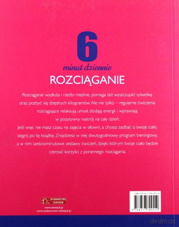 6 minut dziennie. Rozciąganie - Faye Rowe [KSIĄŻKA]