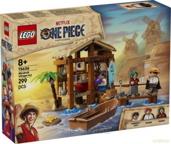 LEGO ONE PIECE 75636 (6szt) Chatka w wiosce Fuush [KLOCKI]