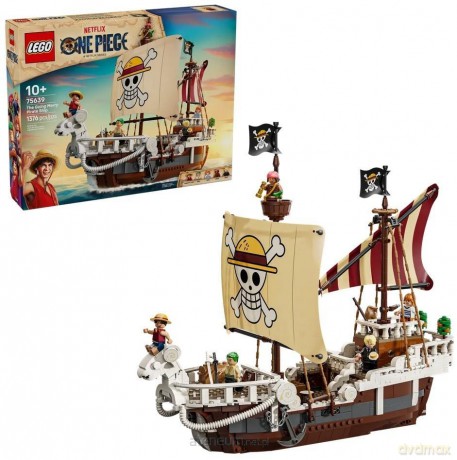 LEGO ONE PIECE 75639 (3szt) Statek piracki Going [KLOCKI]
