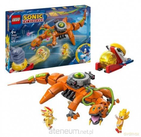 LEGO SONIC 77003 (4szt) Super Shadow kontra Bioli [KLOCKI]