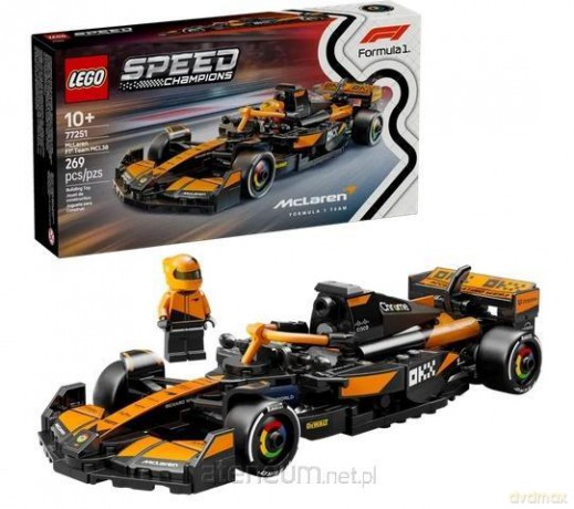 LEGO SPEED CHAMPIONS 77251 (4szt) Bolid F1 McLare [KLOCKI]