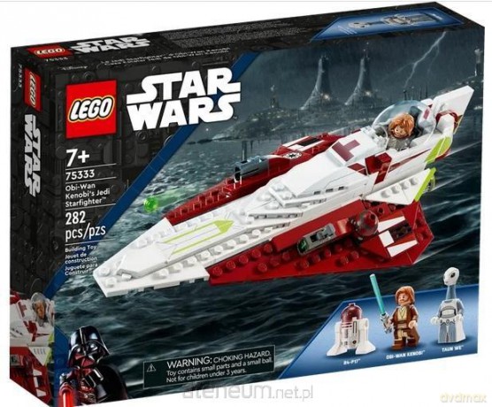 LEGO STAR WARS 75333 (6szt) Myśliwiec Jedi Obi-Wa [KLOCKI]