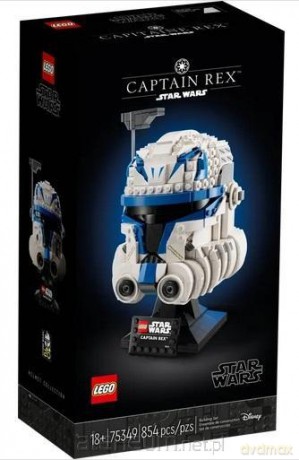 LEGO STAR WARS 75349 (3szt) Hełm kapitana Rexa [KLOCKI]