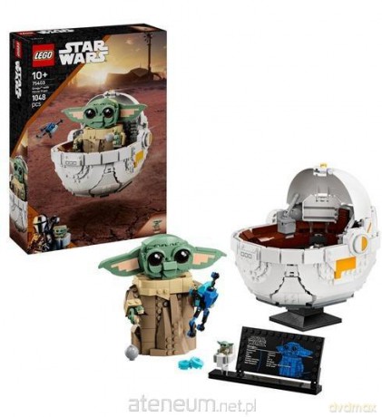 LEGO STAR WARS 75403 (3szt) Grogu w wózku [KLOCKI]