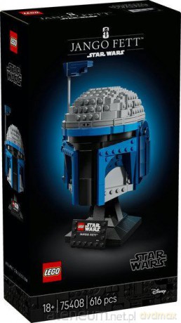 LEGO STAR WARS 75408 (4szt) Hełm Jango Fetta(TM) V29 [KLOCKI]