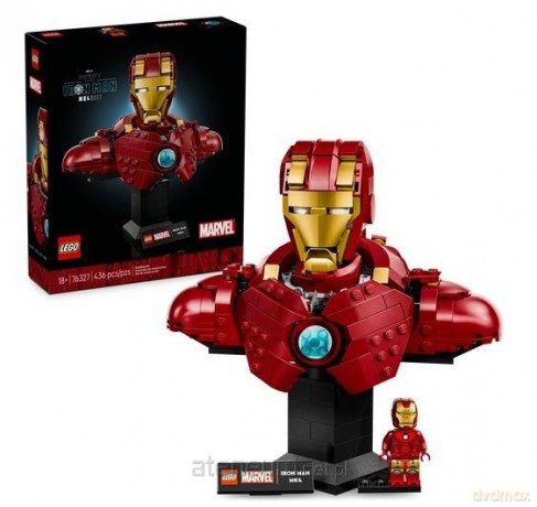 LEGO SUPER HEROES 76327 (4szt) Popiersie Iron Man [KLOCKI]