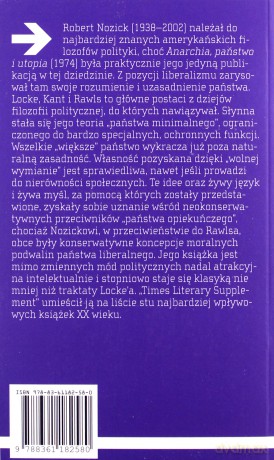 Anarchia, państwo i utopia - Robert Nozick [KSIĄŻKA]