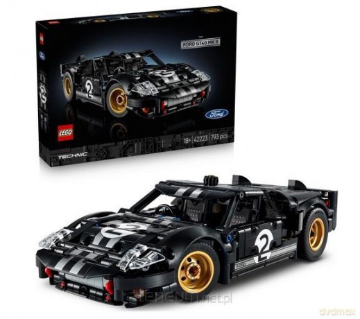 LEGO TECHNIC 42223 (3szt) Samochód wyścigowy Ford [KLOCKI]