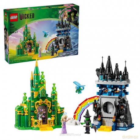 LEGO WICKED 75689 (3szt) Emerald City i Kiamo [KLOCKI]