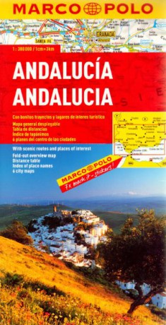 Andaluzja. Mapa Marco Polo w skali 1:300 000 [KSIĄŻKA]