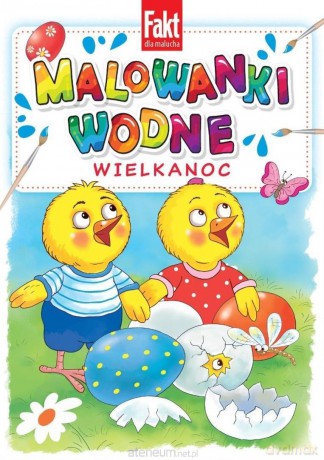 Malowanki wodne. Wielkanoc [KSIĄŻKA]