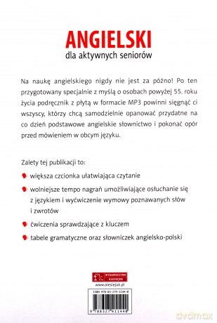 Angielski dla aktywnych seniorów. Książka + płyta CD MP3 - Iva Dostalova, Stephen Douglas [KSIĄŻKA]+[CD-MP3]