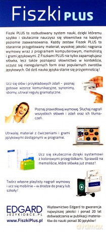 Angielski Fiszki PLUS dla średnio zaawansowanych 3 [KSIĄŻKA]