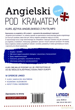 Angielski pod krawatem. Kurs języka angielskiego z płytą MP3 - Gabriela Oberda [KSIĄŻKA]+[CD-MP3]